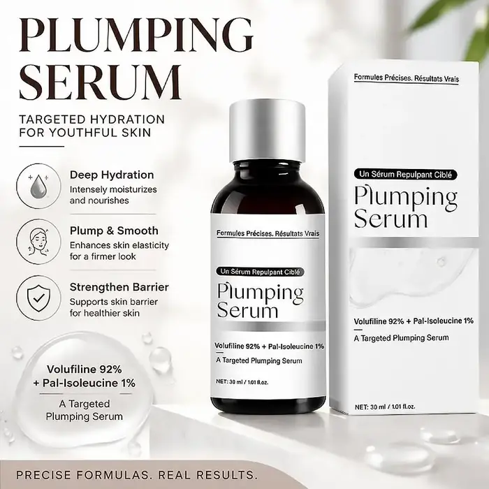 Sérum Visage Volufilin avec Niacinamide et Acide Hyaluronique – Hydratant