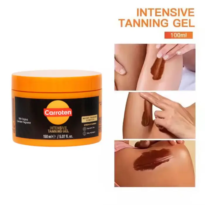 Gel Bronzant Intensif à la Carotte Apaisant