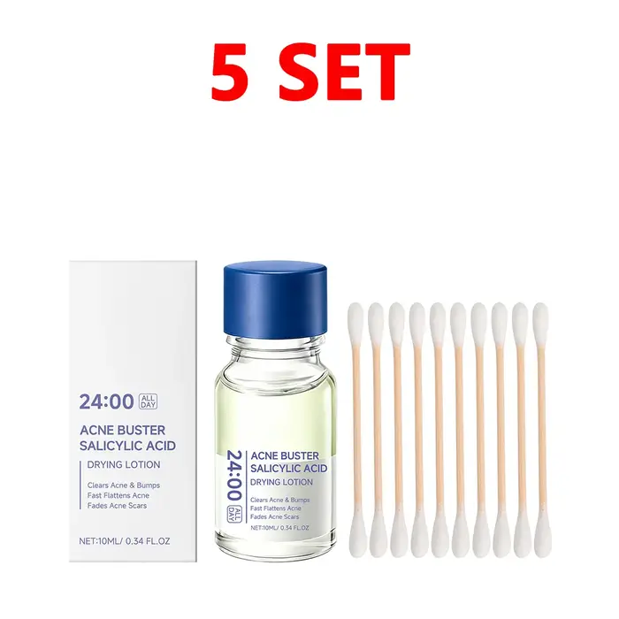 Sérum Traitant l'Acné à l'Acide Salicylique et Niacinamide – Correcteur de Taches, Soulagement des Boutons, Estompe les Marques d'Acné, Contrôle du Sébum pour Peaux Sensibles