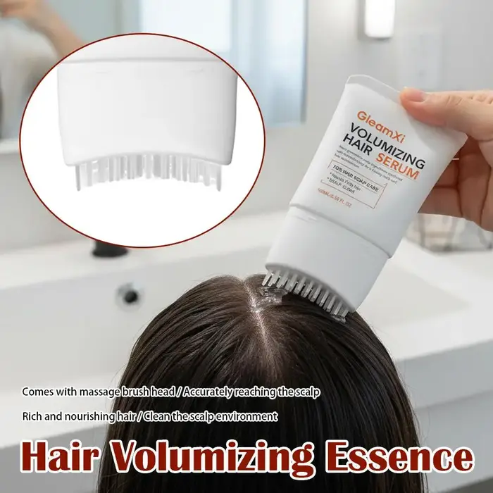 Sérum capillaire avec brosse intégrée
