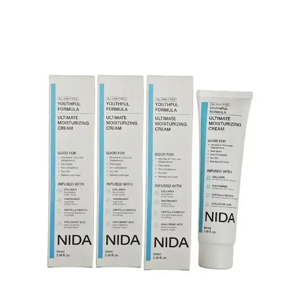 NIDA plante naturelle Texture rafraîchissante crème pour le visage à Absorption rapide fonctions multiples