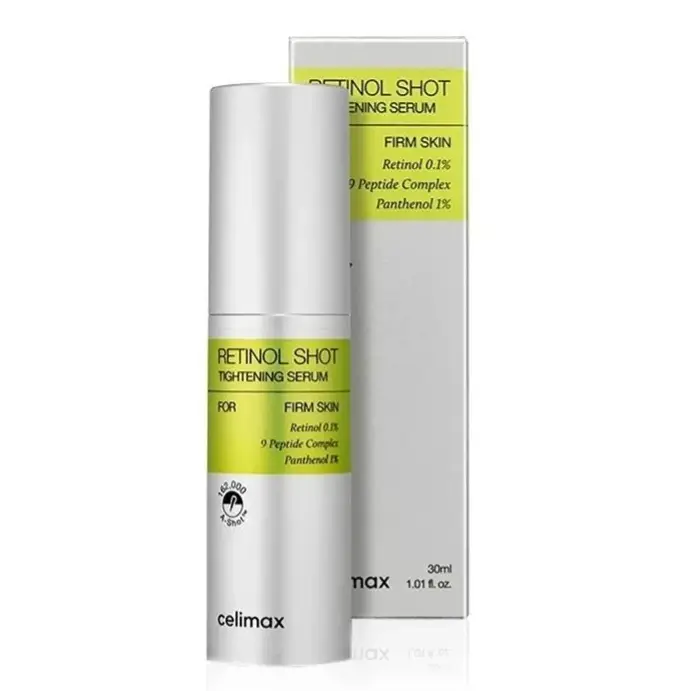 Coffret Coréen Celimax au Rétinal : Soin Hydratant et Raffermissant