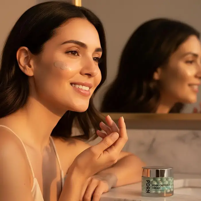 Nouvelle Crème Capsule PDRN aux Algues et Saumon 2026 – Lisse