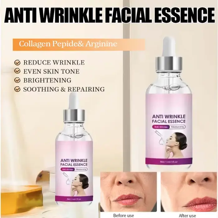 Effet Anti-rides instantané, élimine les rides du visage, sérum hydratant pour les ridules autour de