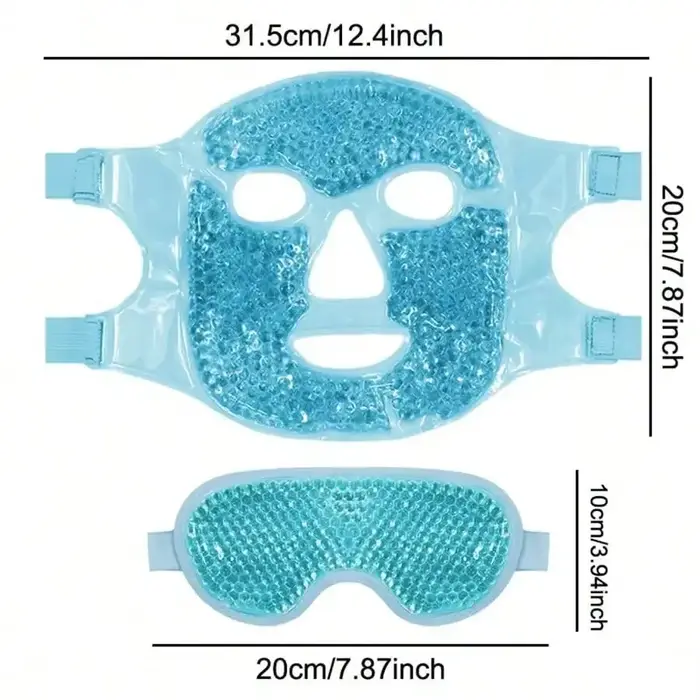 Masque Gel Rafraîchissant pour le Visage et les Yeux