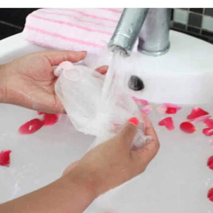 Filet moussant nettoyant pour le visage, produit de lavage poseida, 1 pièce