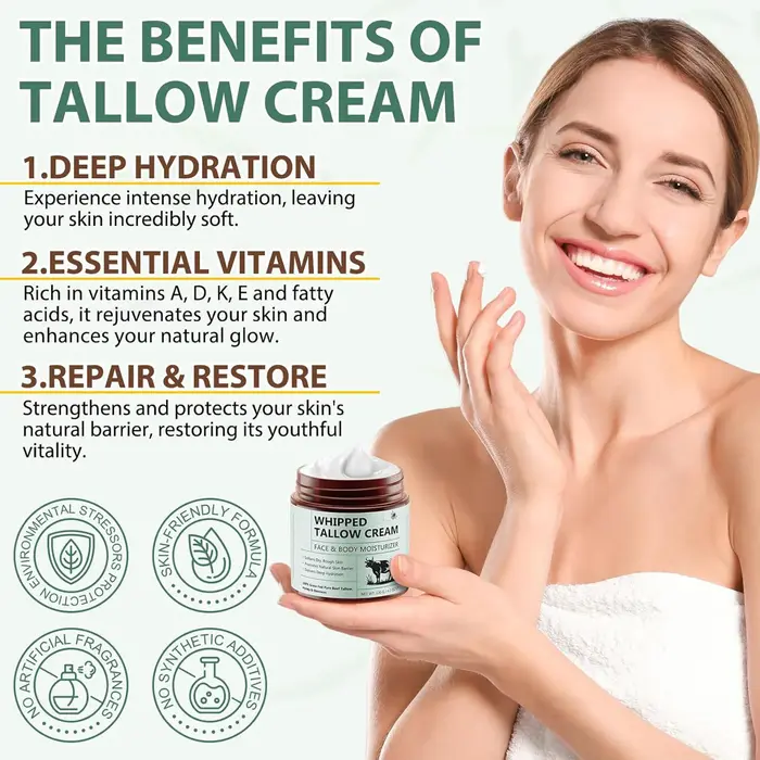 Suif hydratant pour le visage