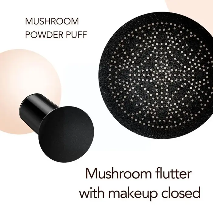 BB CC crème visage fond de teint correcteur coussin champignon Base imperméable éclaircir maquillage éclaircissant ton