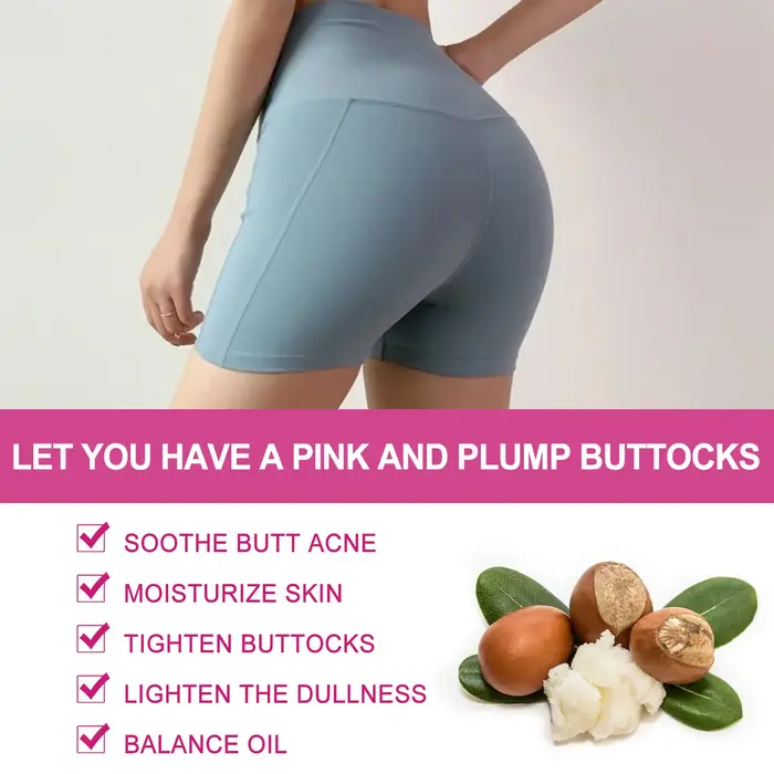 EELHOE 100ml crème de traitement des taches d'acné des fesses supprimer les boutons hydratant peau éclaircir lisse