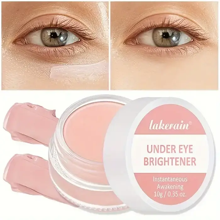 Correcteur éclaircissant hydratant pour les yeux et crème contre le contour