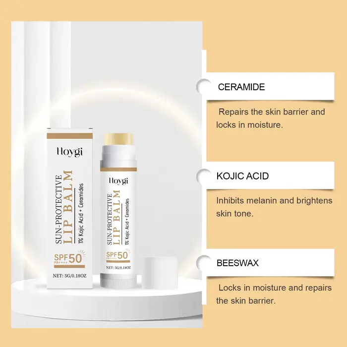 Baume à lèvres de protection solaire SPF50 +