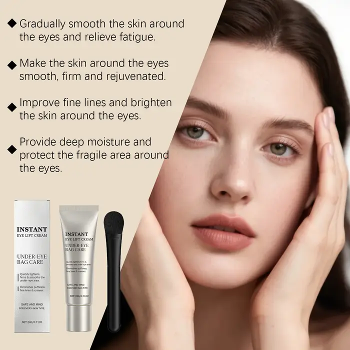 Crème liftante pour les yeux