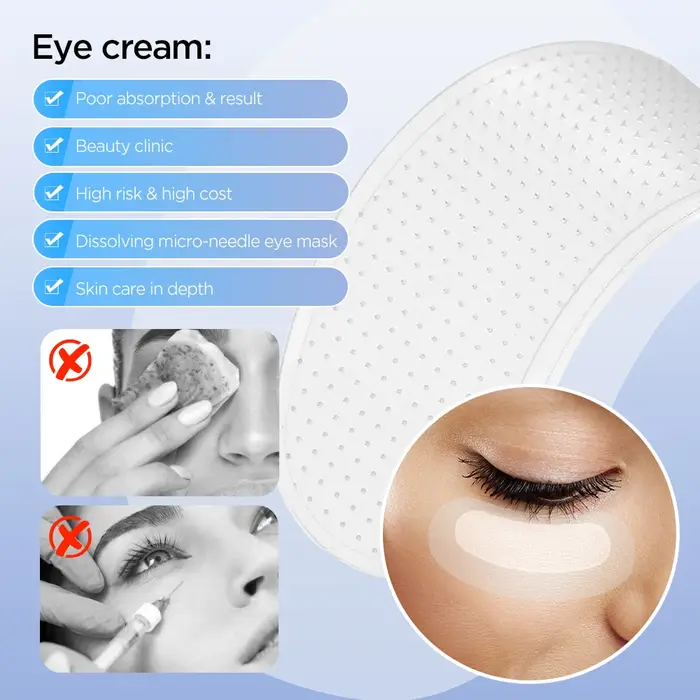 Patchs pour les yeux à micro-aiguilles