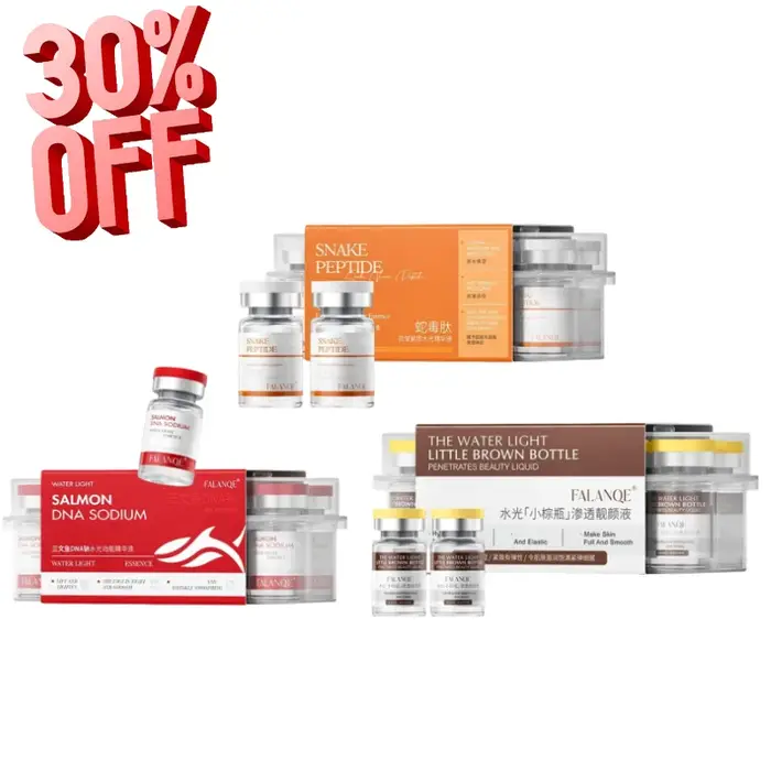 Ampoule Sérum Booster de Peau au DNA de Saumon Style Coréen