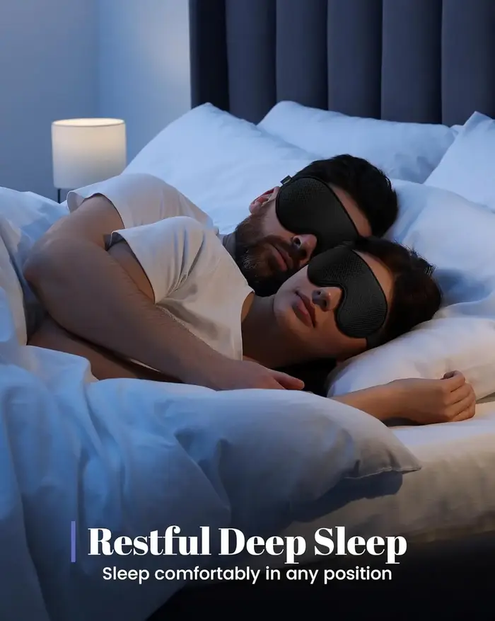 Masque de sommeil, masques oculaires pour dormir
