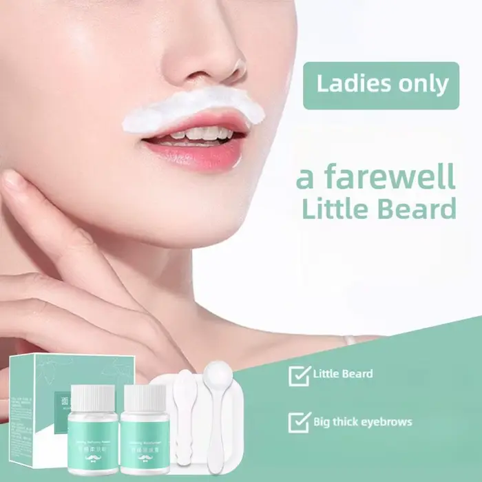 Crème éclaircissante et hydratante pour le visage et les sourcils féminins