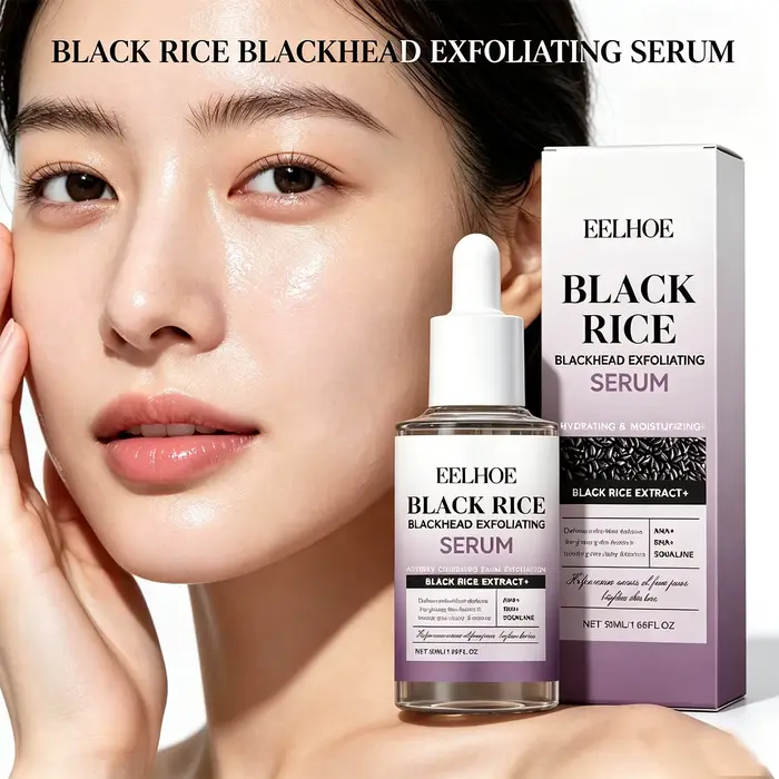 Sérum Exfoliant au Riz Noir – Exfoliation Douce