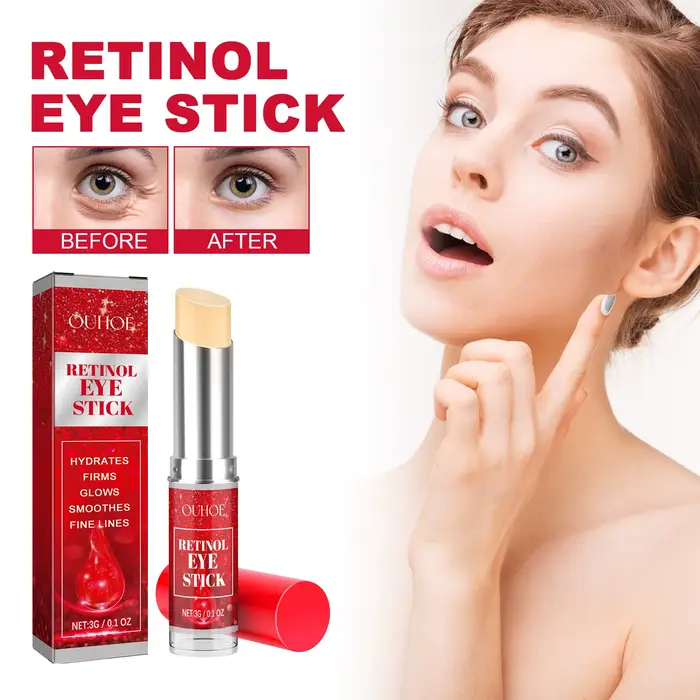 Crème pour les yeux au rétinol, éclaircit les rides, éclaircit les cernes, raffermit la peau, réparation instantanée, essence liquide pour les yeux, soin des yeux pour femmes