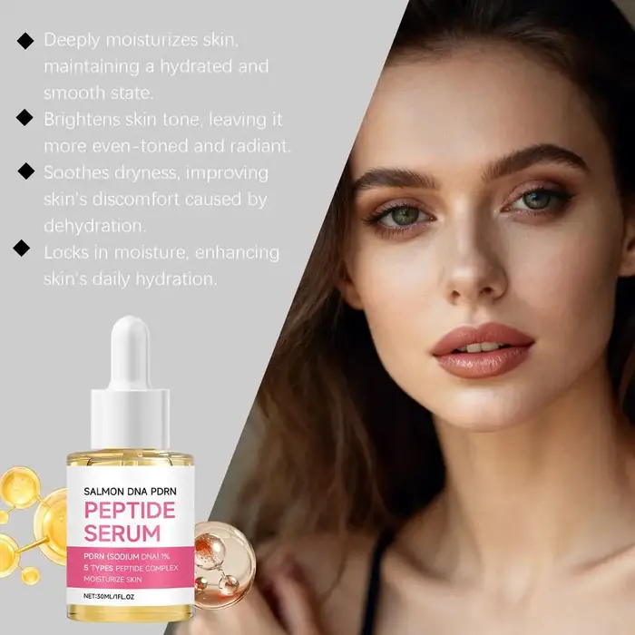 Sérum Facial au ADN de Saumon PDRN Peptide Hydratant