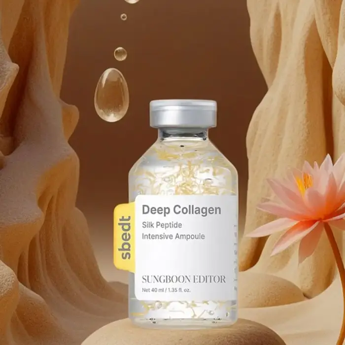 SUNGBOON EDITOR sérum à l'essence de collagène de soie réparation de la peau raffinant la Texture traitement hydratant