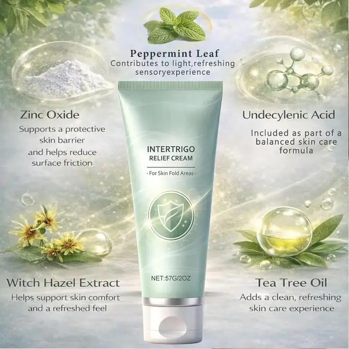 Crème Intertrigo : Soin Hydratant Doux pour la Peau