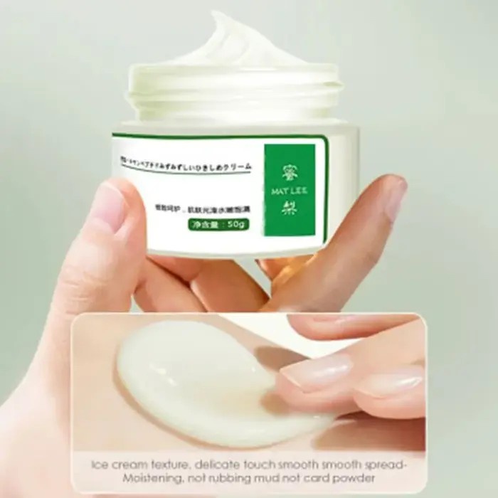 Crème japonaise à Six peptides