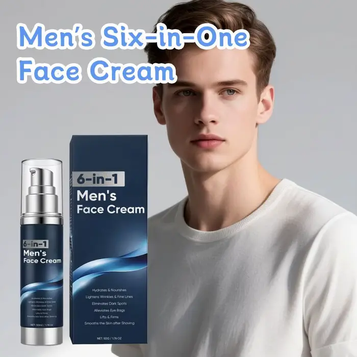 Crème pour le visage 6 en 1 pour hommes
