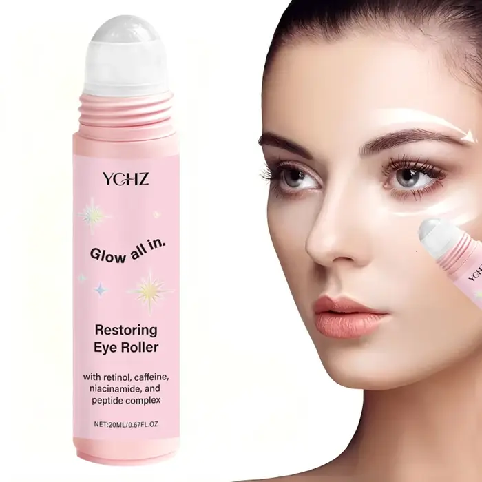 Essence Roll-On Contenant de la Caféine pour les Yeux - Produit de Soin de la Peau