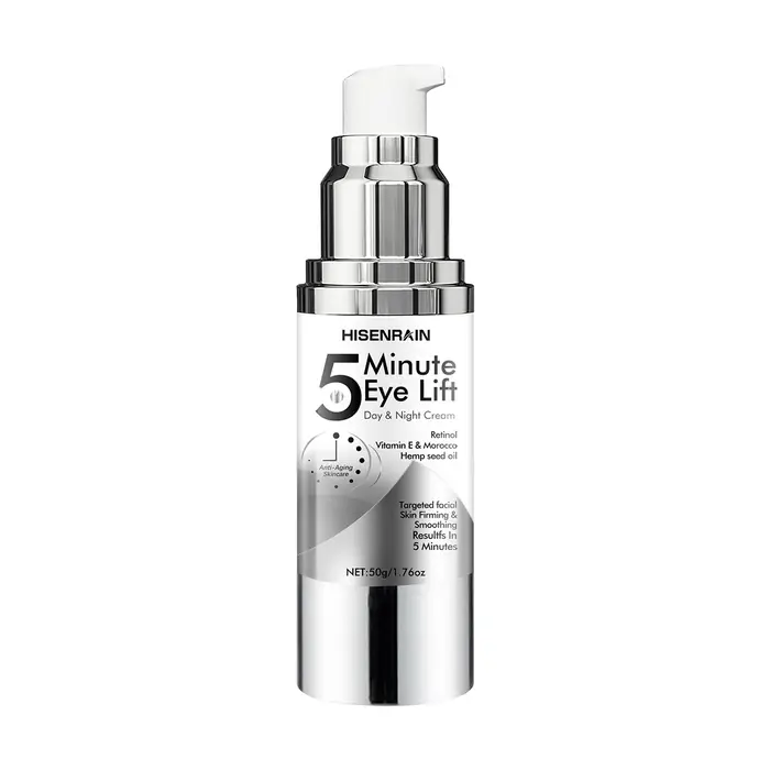 HISENRAIN Crème sous les yeux, caféine et rétinol, anti-âge, effet liftant 5 minutes, cernes, gonfle