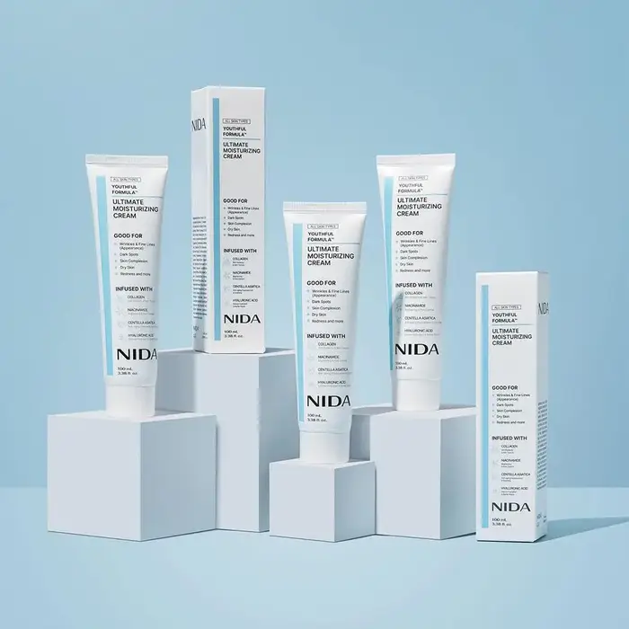 Crème hydratante ultime au collagène NIDA SPF 50