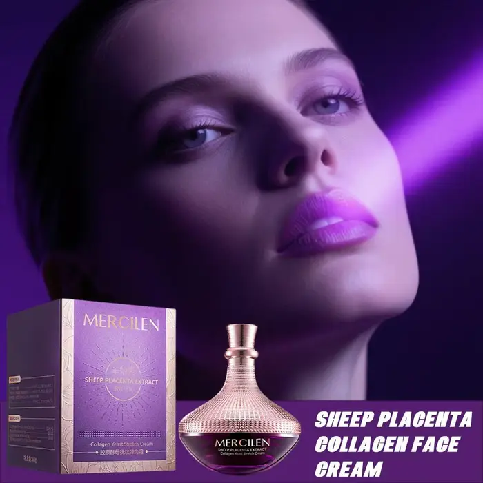 Crème hydratante pour le visage au placenta de mouton