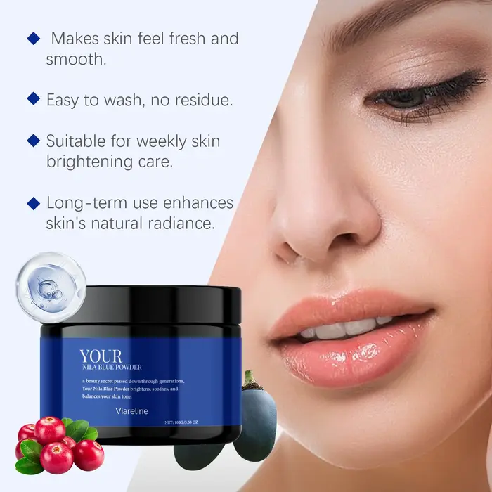 Masque facial hydratant en poudre