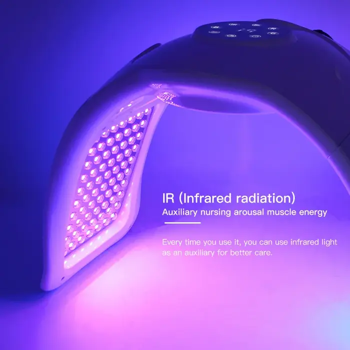 Photon Facial Led 8 couleurs masque