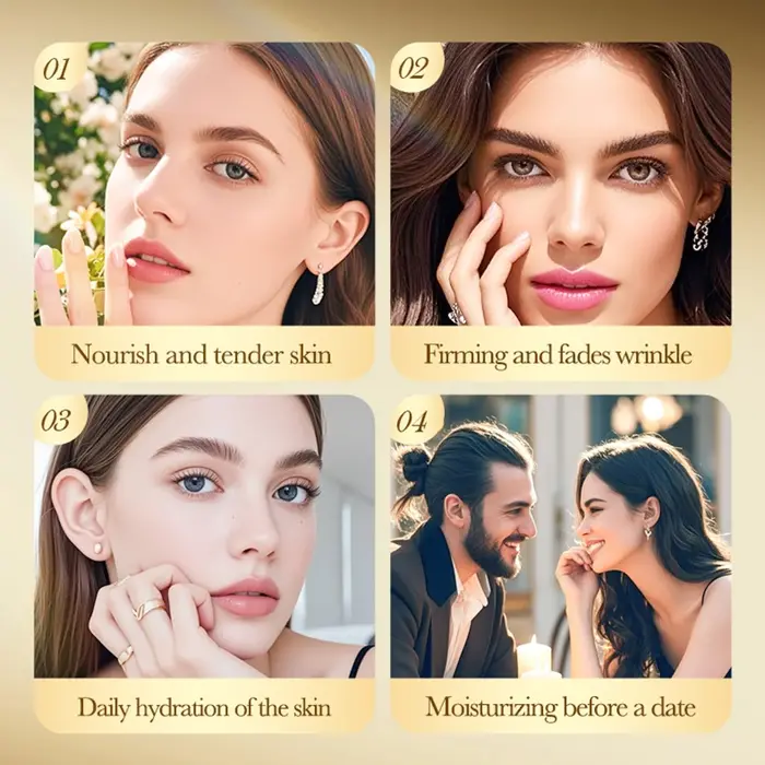 SADOER masques faciaux au collagène doré hydratant Anti-âge Anti-rides masque Facial feuille