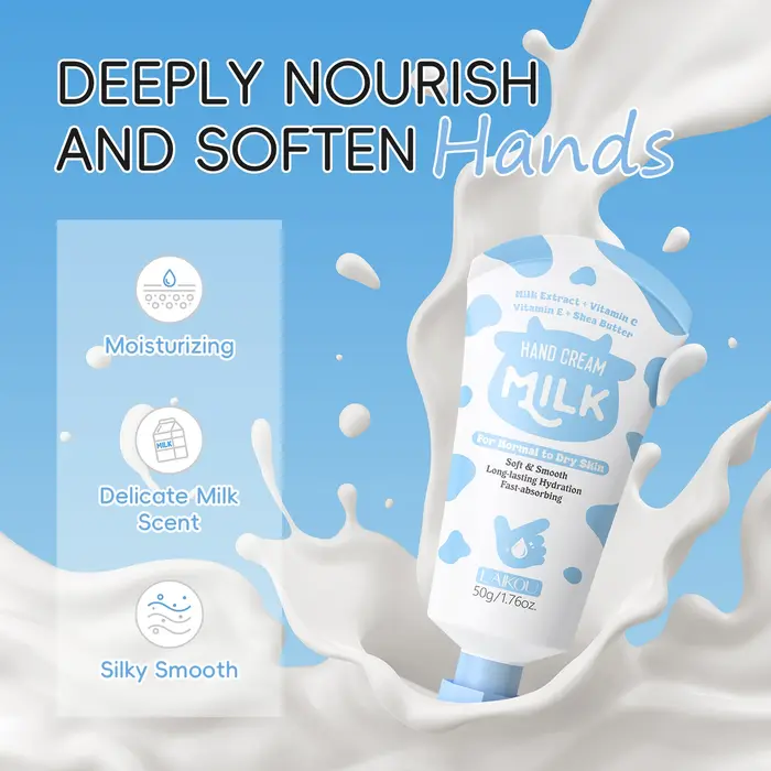 LAIKOU lait crème pour les mains hydratation intensive absorption rapide lissage réparation peau sèc