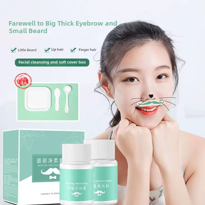 Crème éclaircissante et hydratante pour le visage et les sourcils féminins