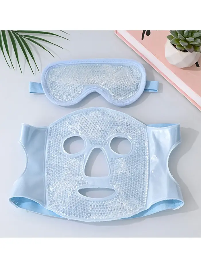 Masque rafraîchissant en gel pour le visage
