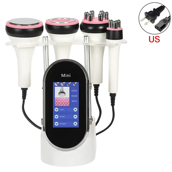 Appareil de beauté ultrasonique à cavitation 4-en-1 40K pour le soin du corps et le massage, idéal p