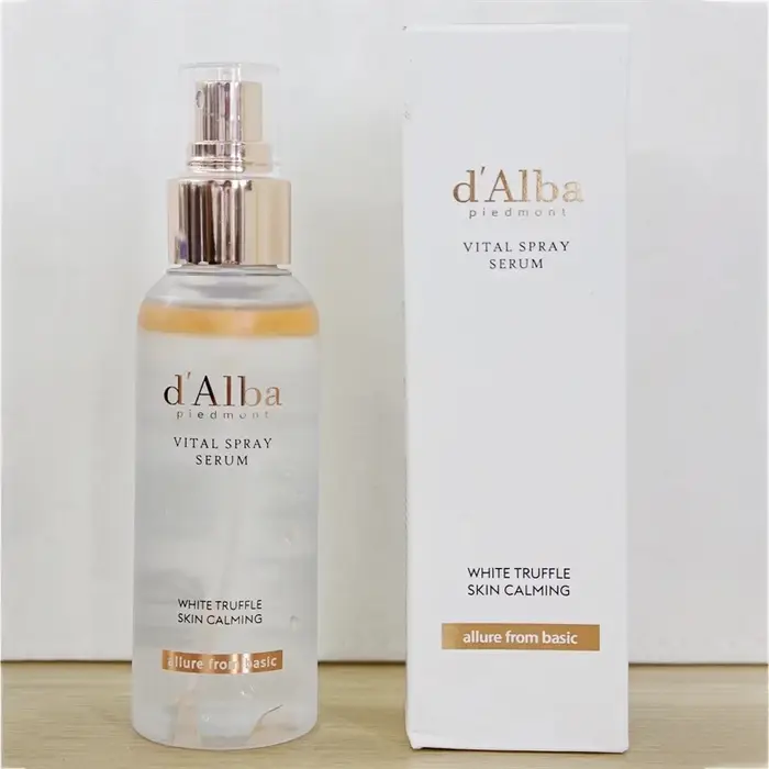 Crème solaire visage Dalba Brand, essence UV blanchissante à la truffe blanche, SPF50+, hydratante, légère, rafraîchissante et douce.