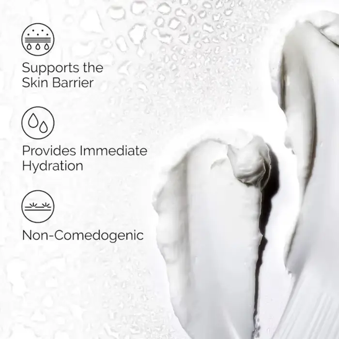 Facteurs hydratants naturels + Acide hyaluronique 100ml Crème hydratante avec acides aminés Hydrate et protège les lipides cutanés
