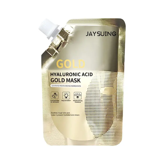 Masque anti-âge au rétinol d'or, éclaircit les ridules, rétrécit les pores, raffermit la peau, hydra