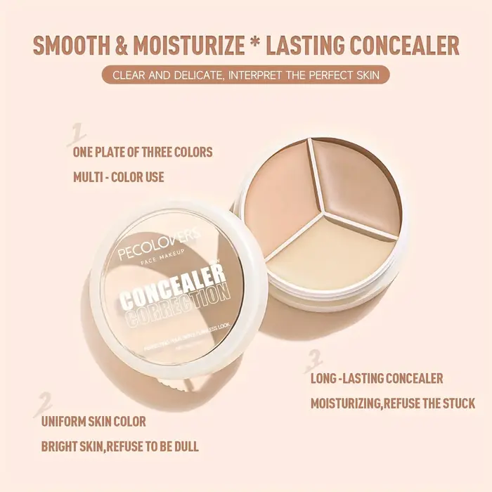 Palette anti-cernes imperméable et longue durée