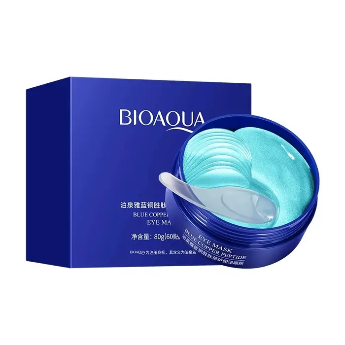 60 pièces BIOAQUA Patchs pour les yeux au cuivre et aux peptides