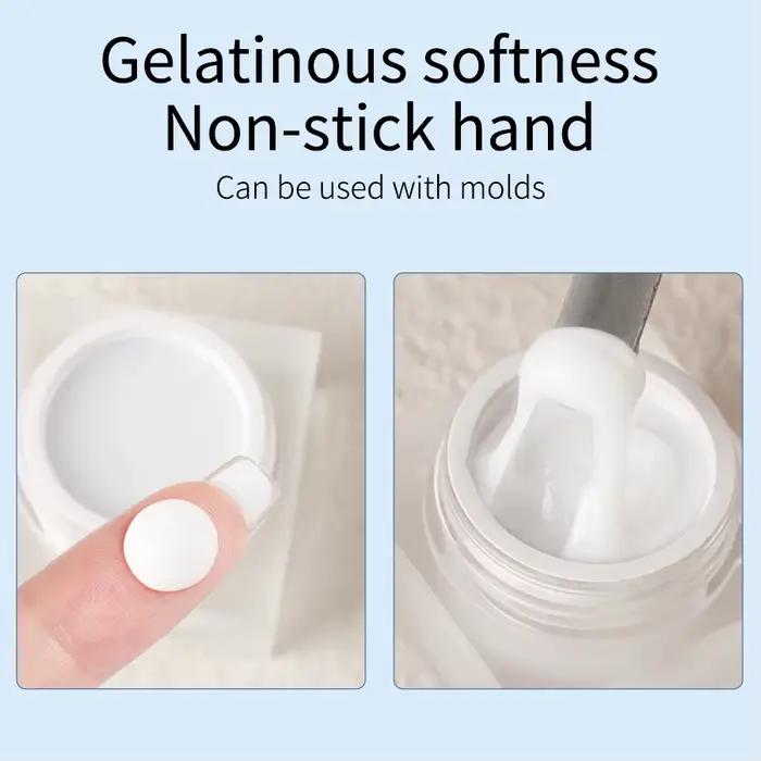 RSNAIL 5g solide sculpté Gel vernis à ongles antiadhésif main moulage Gel tremper UV/LED Nail Art cl