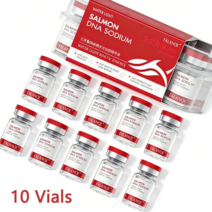 Ampoule de sérum anti-rides au DNA de saumon et au sodium