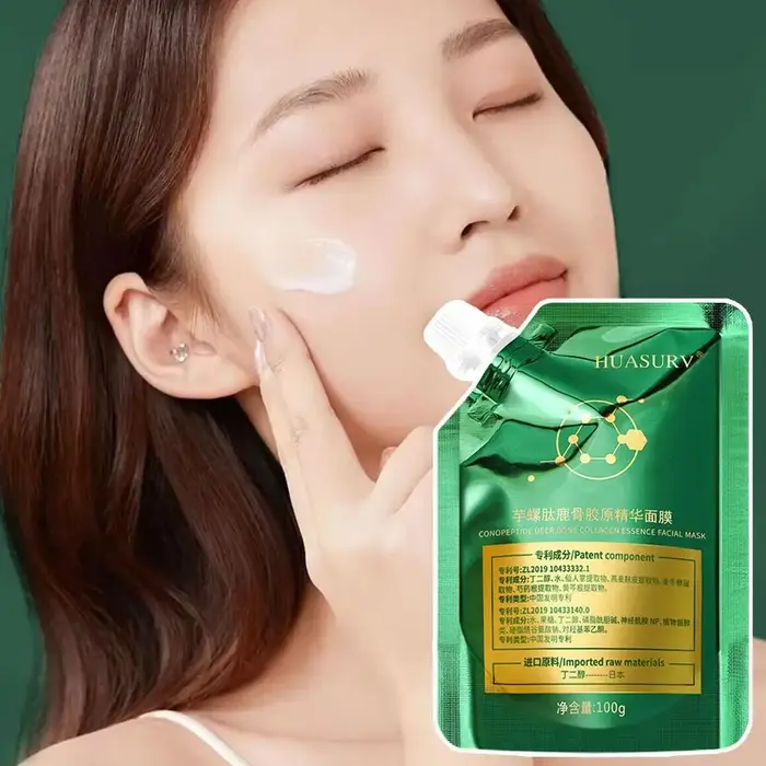 Masque hydratant au rétinol doré