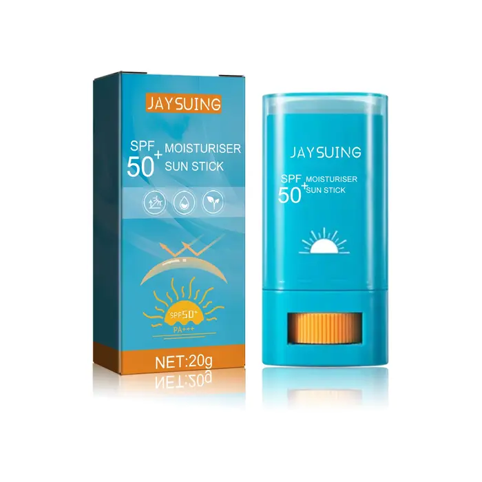 Crème solaire en stick SPF 50+ Protection UV Anti-oxydant Crème isolante légère Corée Tous types de peau Cosmétiques