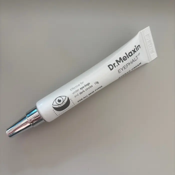 Crème Contour des Yeux Raffermissante Dr. Melaxin, Soin Hydratant pour le Contour des Yeux, pour les Ridules, les Cernes et les Poches, Soin Coréen Léger pour la Peau