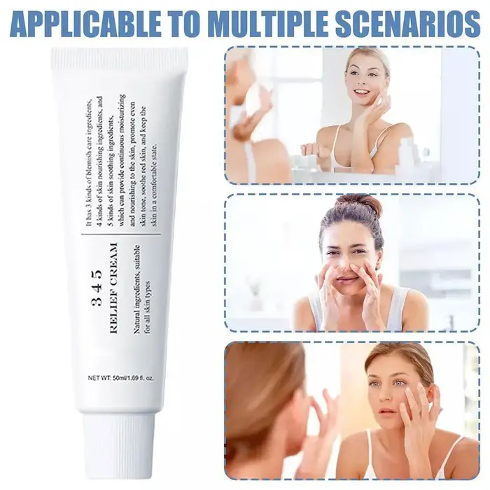 Crème Visage Antioxydante 345 : Hydratation Intensive