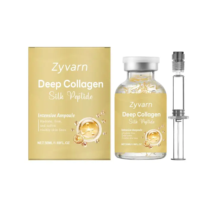 Sérum Ampoule PDRN ADN de Saumon Collagène Hydratant en Profondeur Essence Faciale Soin Doux pour la Peau